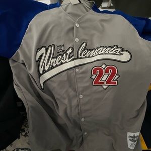 Wrestlemania 22 baseball jersey